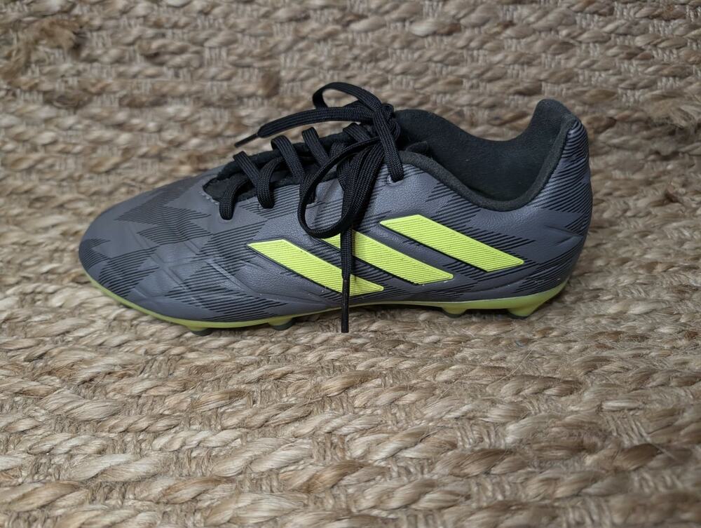 Adidas Copa Pure .3 FG INJ Youth Firm Soccer Cleats Unisex Athletic Size 4 Black